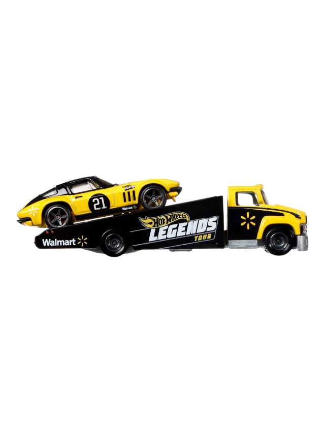 Hotwheels custom corvette stingray coupe imported team transport 1:64 scale - Image 4