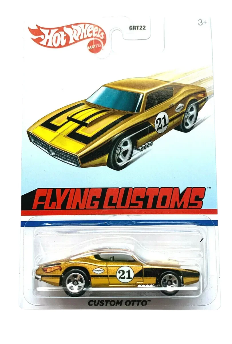 Hotwheels Custom OTTO Card Art Imported Mainline 1:64 Scale