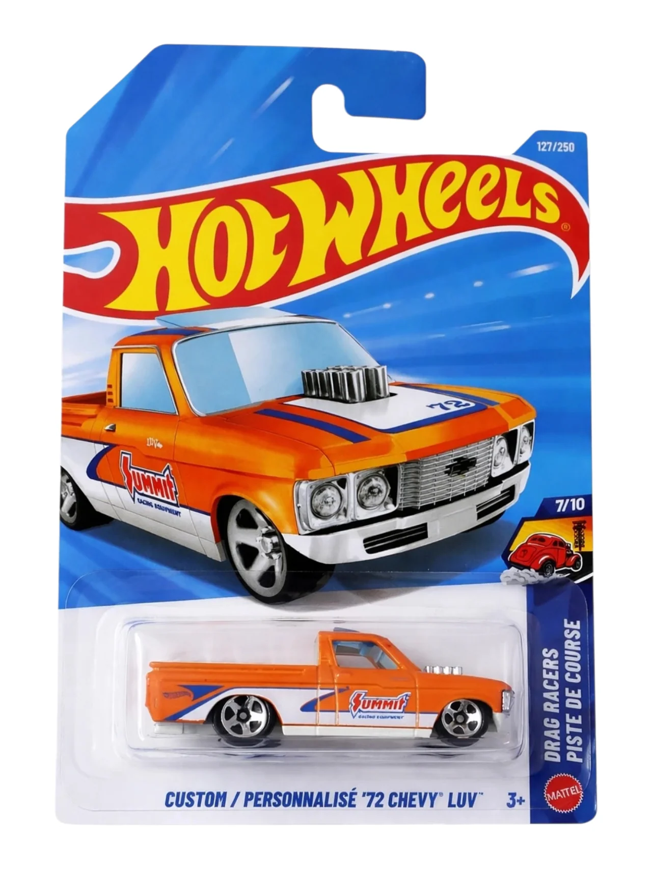 HotWheels Custom / Personnalise '72 Chevy Luv Imported Mainline 1:64 Scale