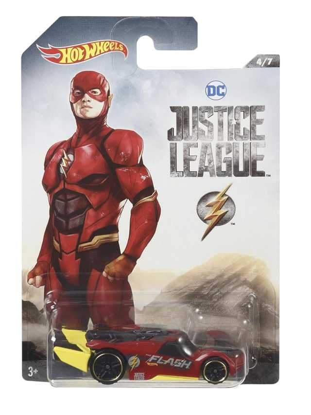 Hotwheels dc Justice League rd-09 flash Imported Hotwheels Card Art Mainline 1:64 Scale