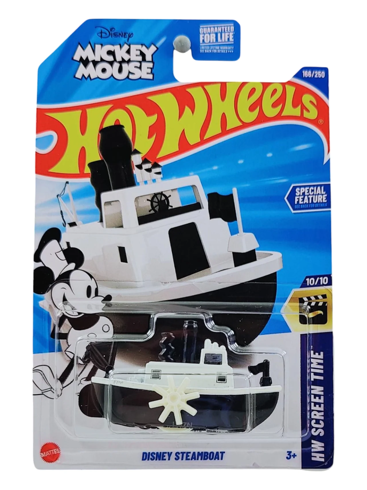HotWheels Disney Mickey Mouse Steamboat Imported Mainline 1:64 Scale