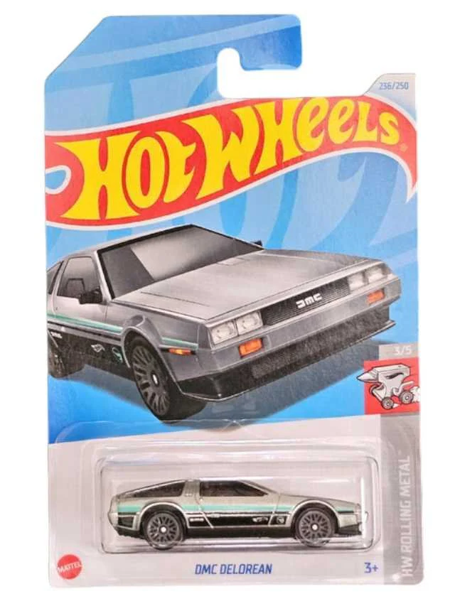 Hotwheels DMC Delorean Treasure Hunt Imported Mainline 1:64 Scale