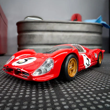 Hotwheels elite 64 1967 ferrari 330 p4 imported premium rlc 1:64 Scale (with protector)JCP47 - Image 3