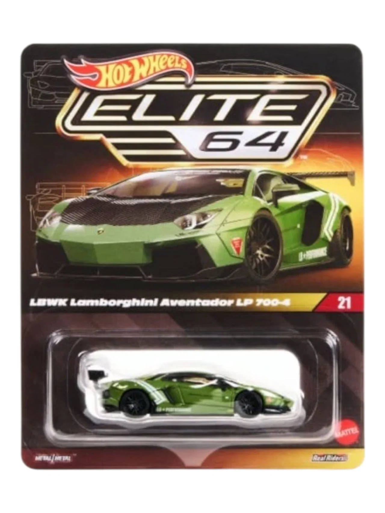 HotWheels Elite 64 LBWK Lamborghini Aventador Lp 700-4 Imported Premium RLC 1:64 Scale with protector JNF04-9893