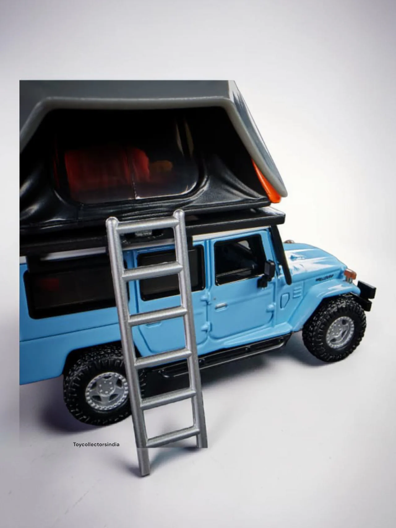 HotWheels Elite 64 Mod Shop 1982 Custom Toyota Land Cruiser Fj45 Troopy Imported 1:64 Scale Diecast Model Car rlc - Image 8