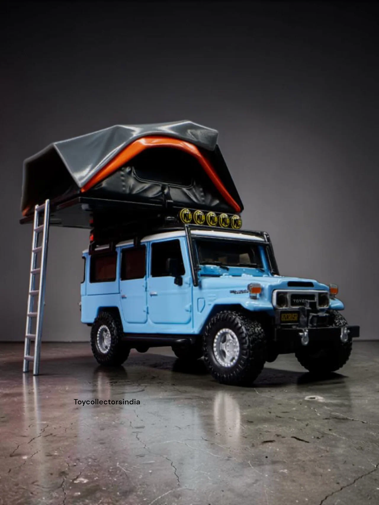 HotWheels Elite 64 Mod Shop 1982 Custom Toyota Land Cruiser Fj45 Troopy Imported 1:64 Scale Diecast Model Car rlc - Image 9