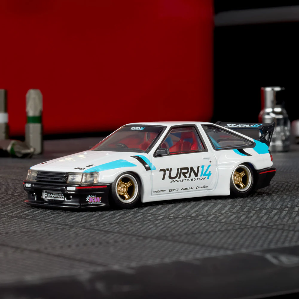 HotWheels Elite 64 Toyota Corolla Levin (AE86) Custom Imported Premium rlc 1:64 Scale (With Protector) - Image 3