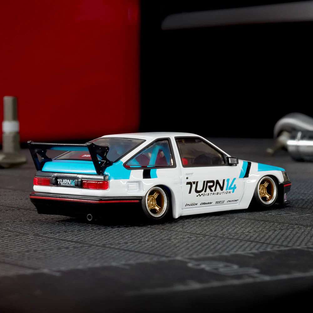 HotWheels Elite 64 Toyota Corolla Levin (AE86) Custom Imported Premium rlc 1:64 Scale (With Protector) - Image 4