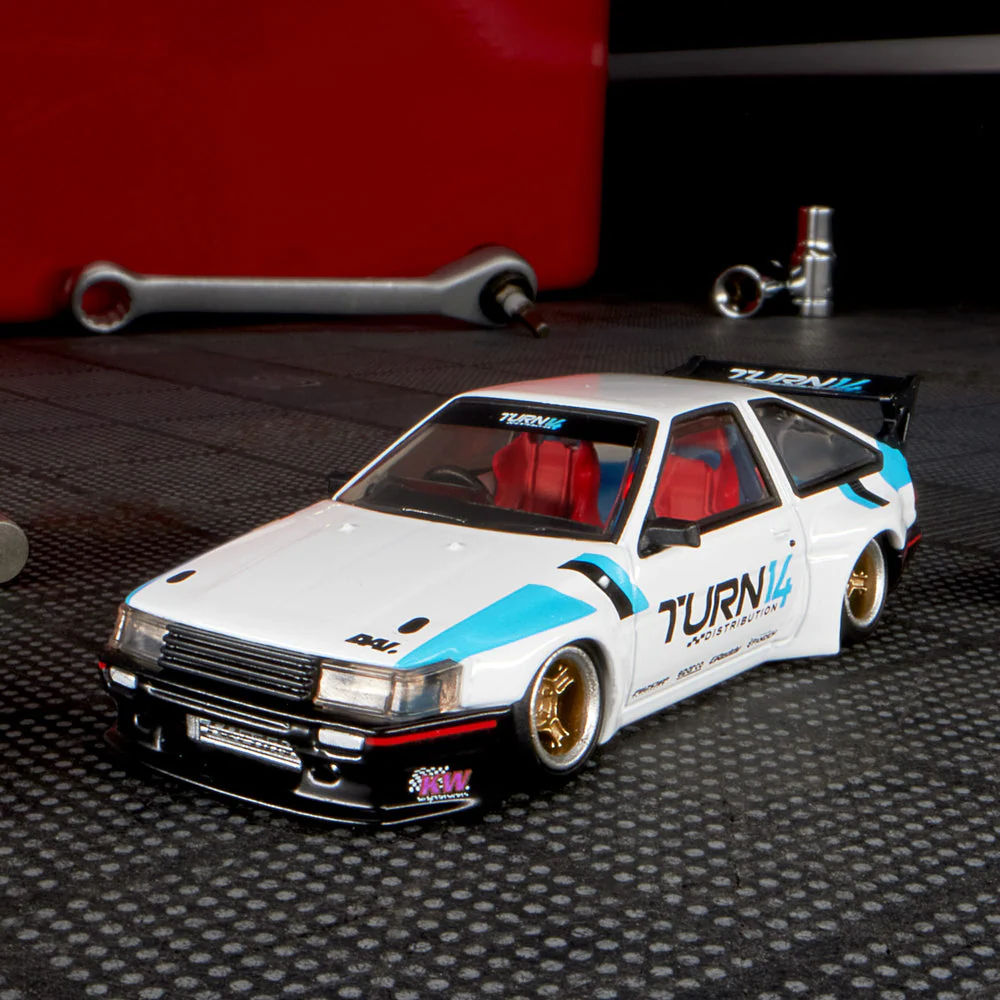 HotWheels Elite 64 Toyota Corolla Levin (AE86) Custom Imported Premium rlc 1:64 Scale (With Protector) - Image 7