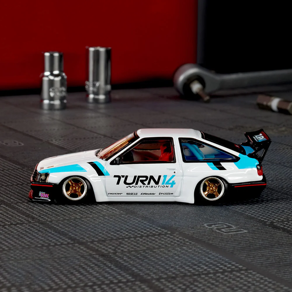 HotWheels Elite 64 Toyota Corolla Levin (AE86) Custom Imported Premium rlc 1:64 Scale (With Protector) - Image 9