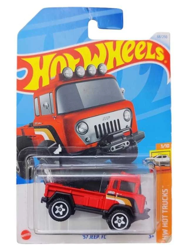 Hotwheels  57 Jeep FC Imported Mainline 1:64 Scale