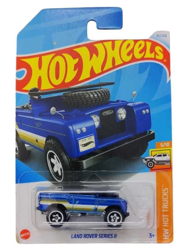 Hotwheels Land Rover Series ll Imported Mainline Card 1:64 Scale HTD41-N7C5
