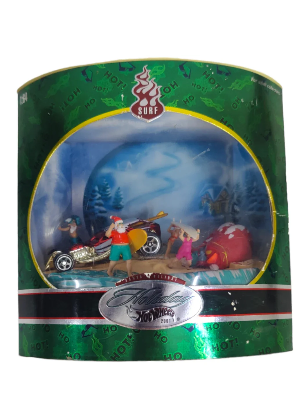 Hotwheels Exclusive Surf Holiday Santa Holiday