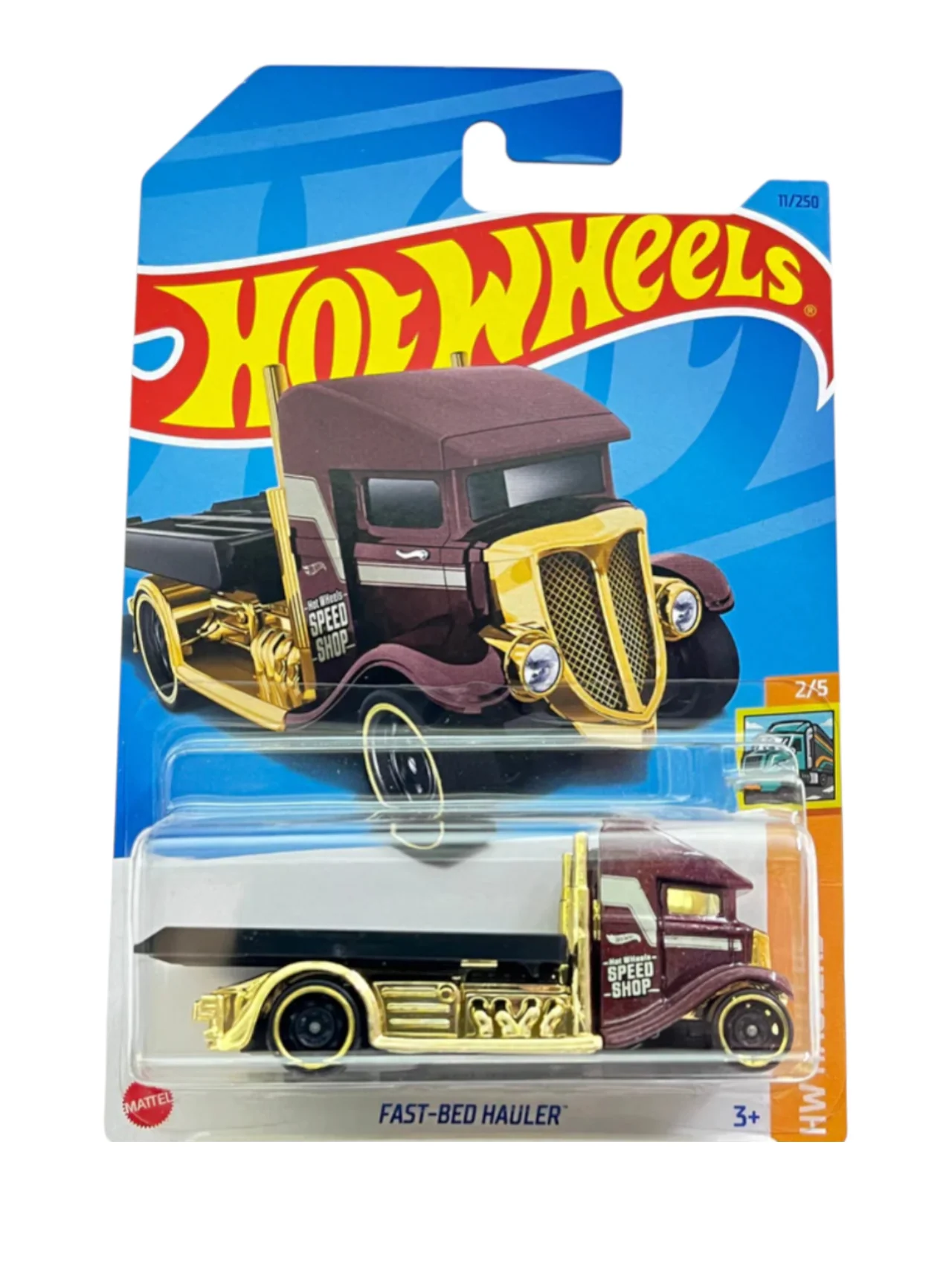 Hotwheels Fast Bed Hauler Imported Mainline 1:64 Scale