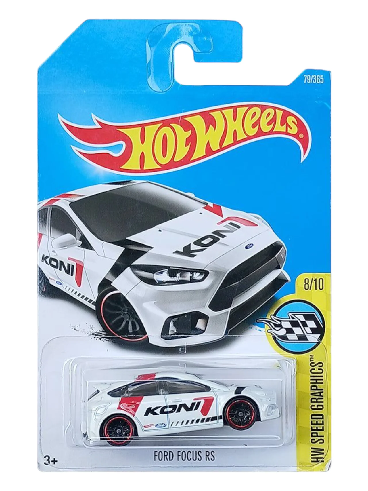 HotWheels Ford Focus RS Imported Mainline 1:64 Scale