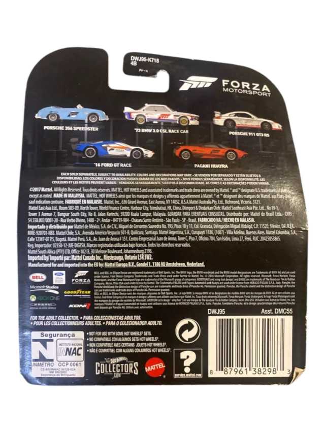 HOTWHEELS Forza Motorsport '73 BMW 3.0 CSL Race Car Imported Collection 1:64 Scale - Image 4