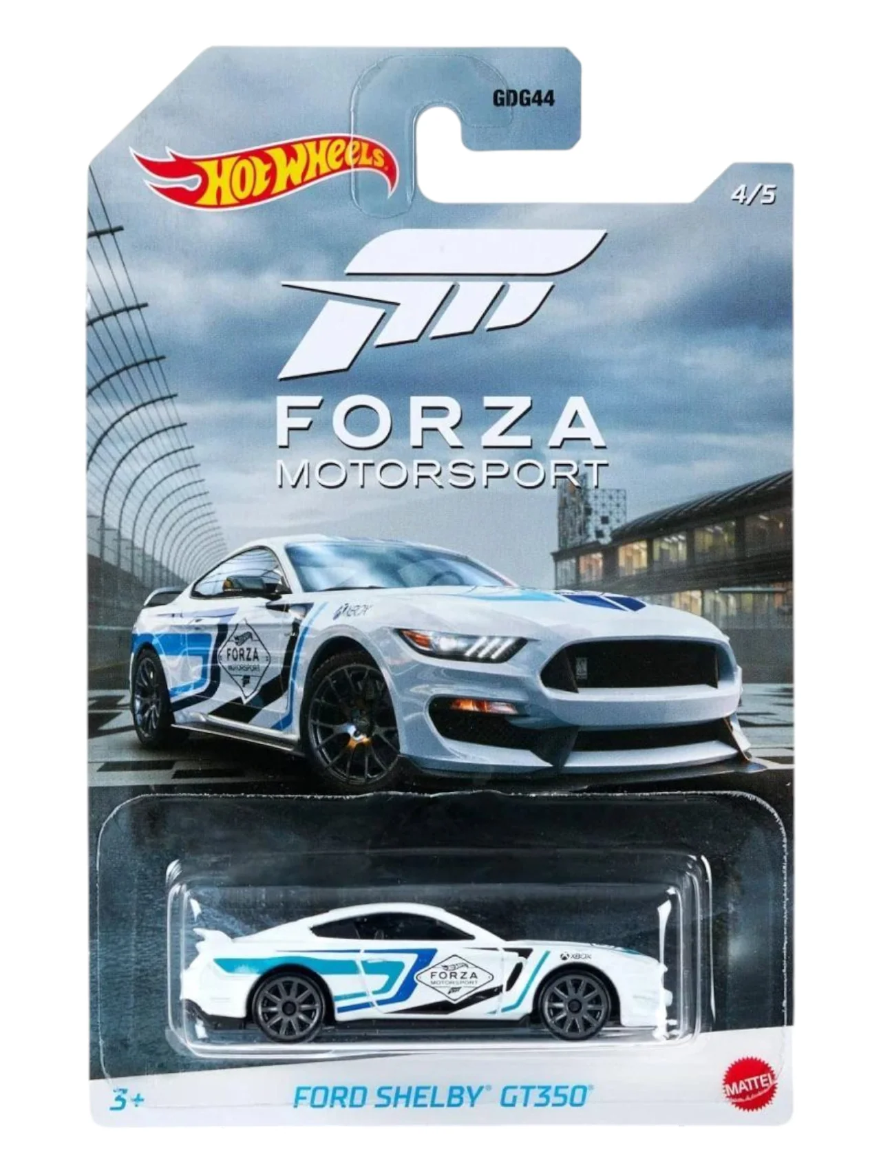 HotWheels Forza Motorsport Ford Shelby GT350 Imported Mainline Card Art 1:64 Scale GJV70-k5104B