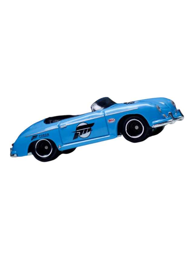 HOTWHEELS Forza Motorsport Porsche 356 Speedster Imported Collection 1:64 Scale Creased Card - Image 2