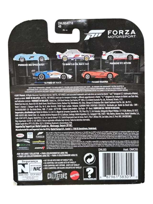 HOTWHEELS Forza Motorsport Porsche 911 GT3 RS Imported Collection 1:64 Scale Creased Card - Image 13