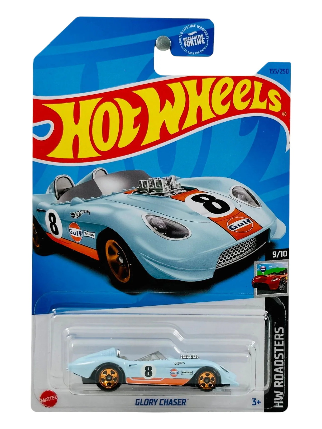 HotWheels Glory Chaser Gulf Imported Mainline 1:64 Scale