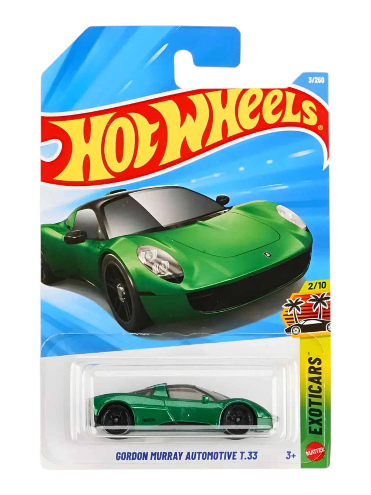 HotWheels Gordon Murray Automotive T.33 Imported Mainline 1:64 Scale