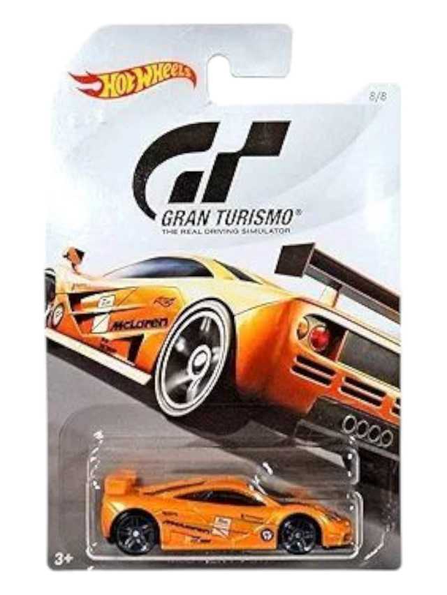 HotWheels Gran Turismo McLaren F1 GTR Imported Card Art Mainline 1:64 Scale - Image 6