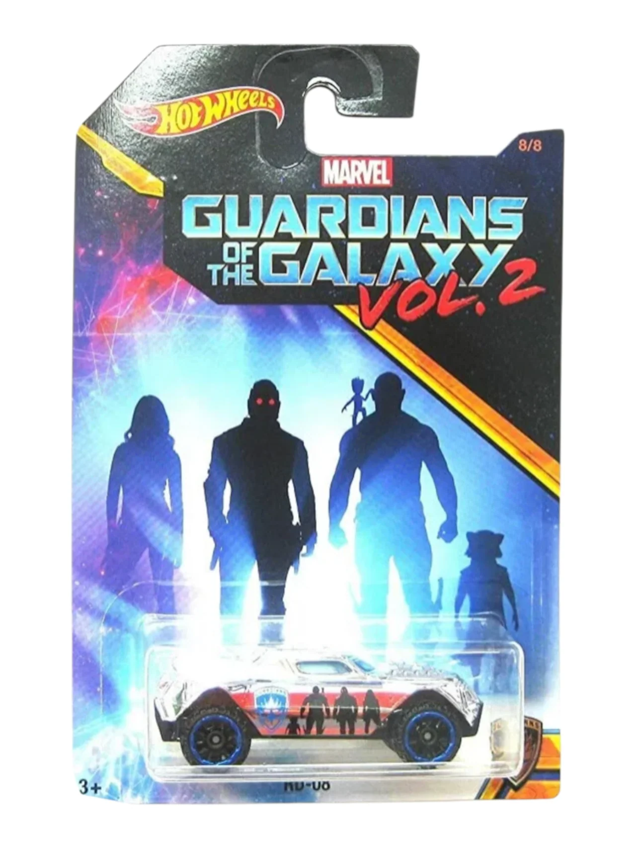 Hotwheels Guardians Of Galaxy Vol 2 RD-08 Card Art Imported Mainline 1:64 Scale