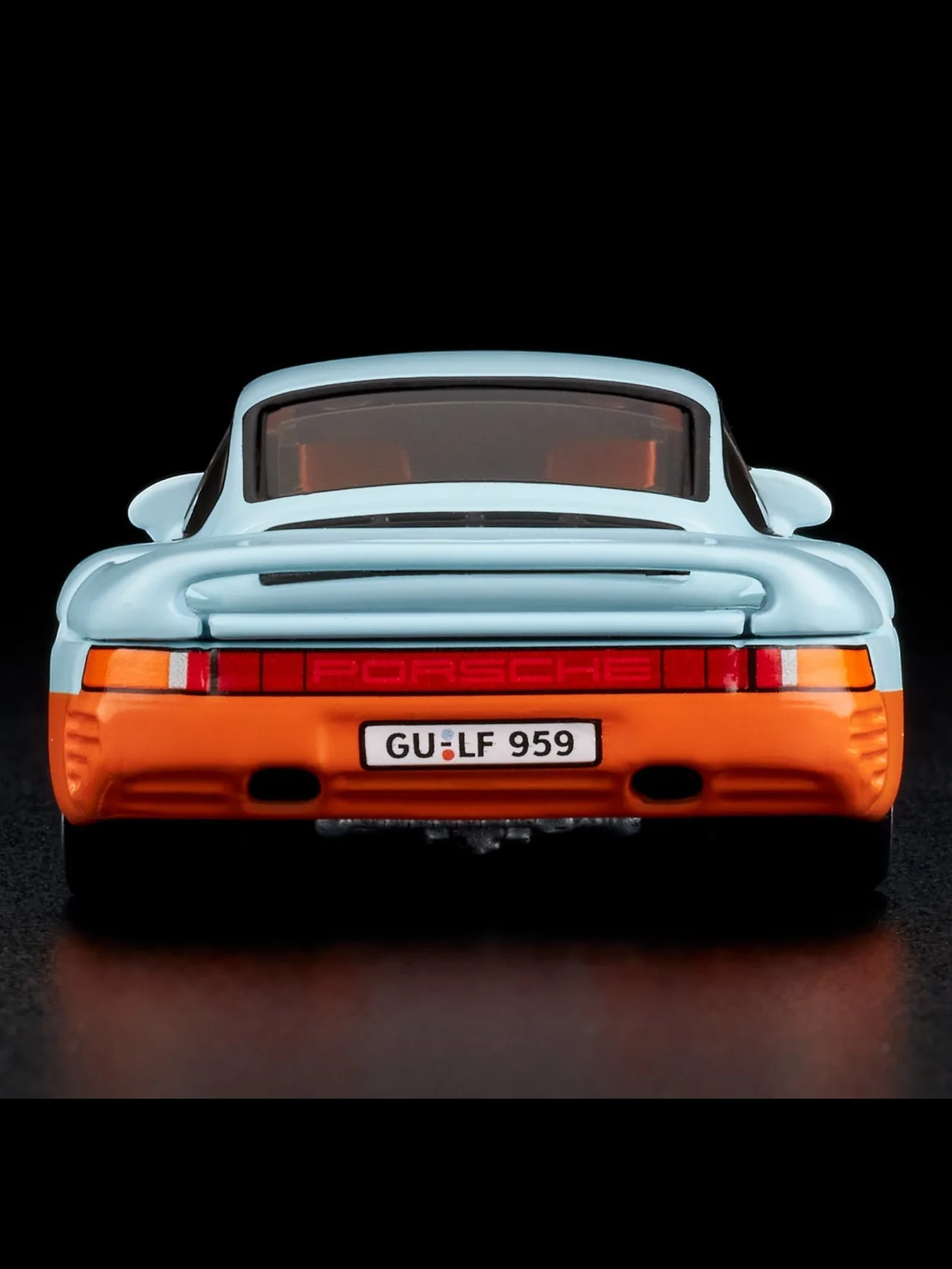 HotWheels Gulf 1986 Porsche 959 RLC 1:64 Scale - Image 9