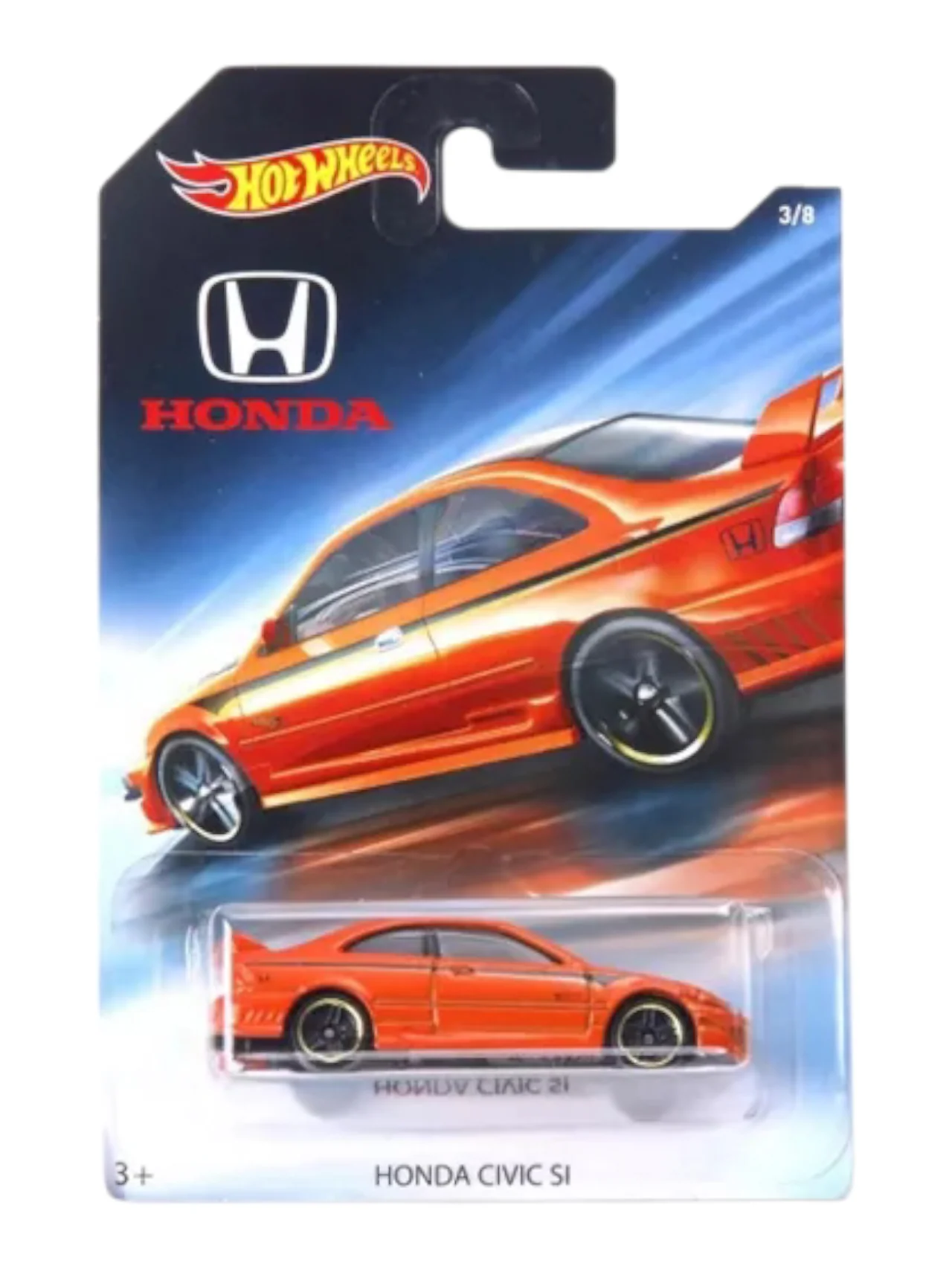 HotWheels Honda Civic si Imported Mainline 1/64 Scale - Image 2