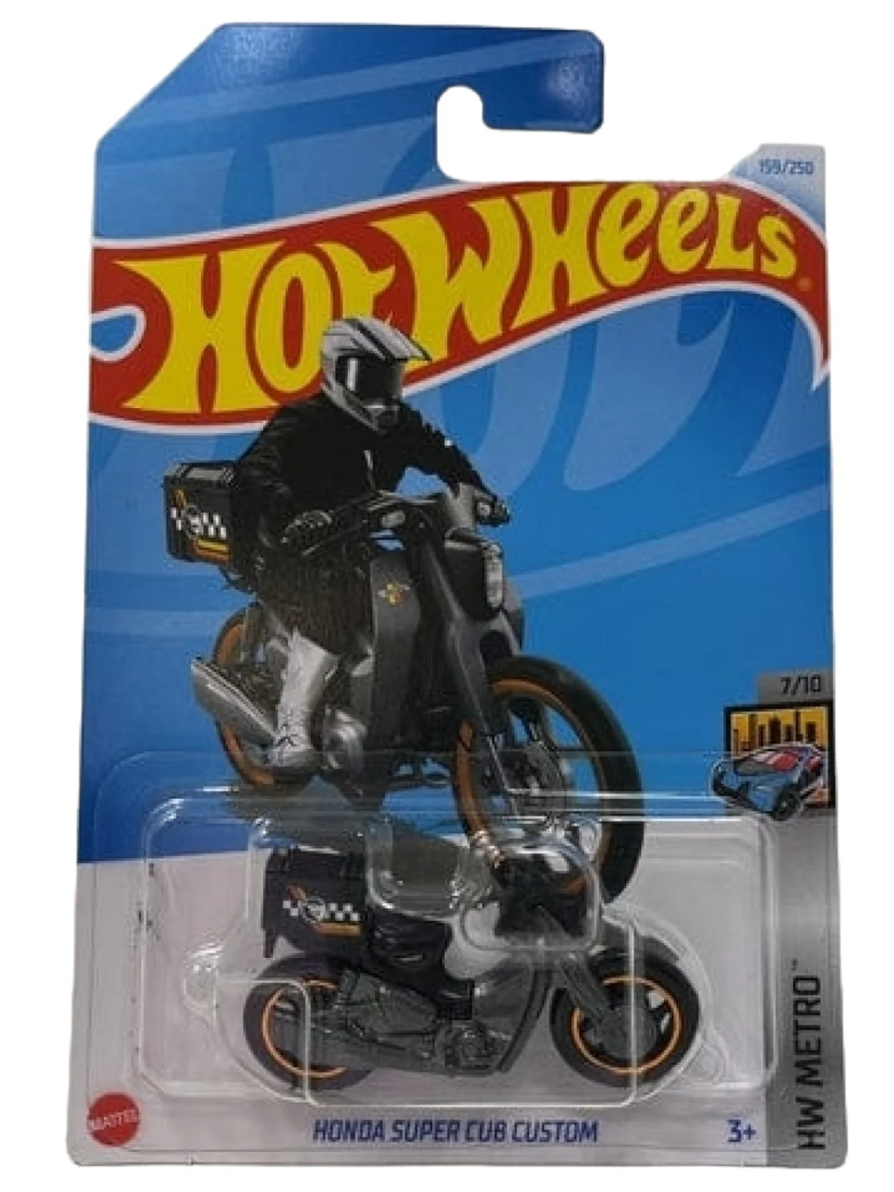 Hotwheels Honda Super Cub Custom (Treasure hunt) imported mainline 1:64 Scale