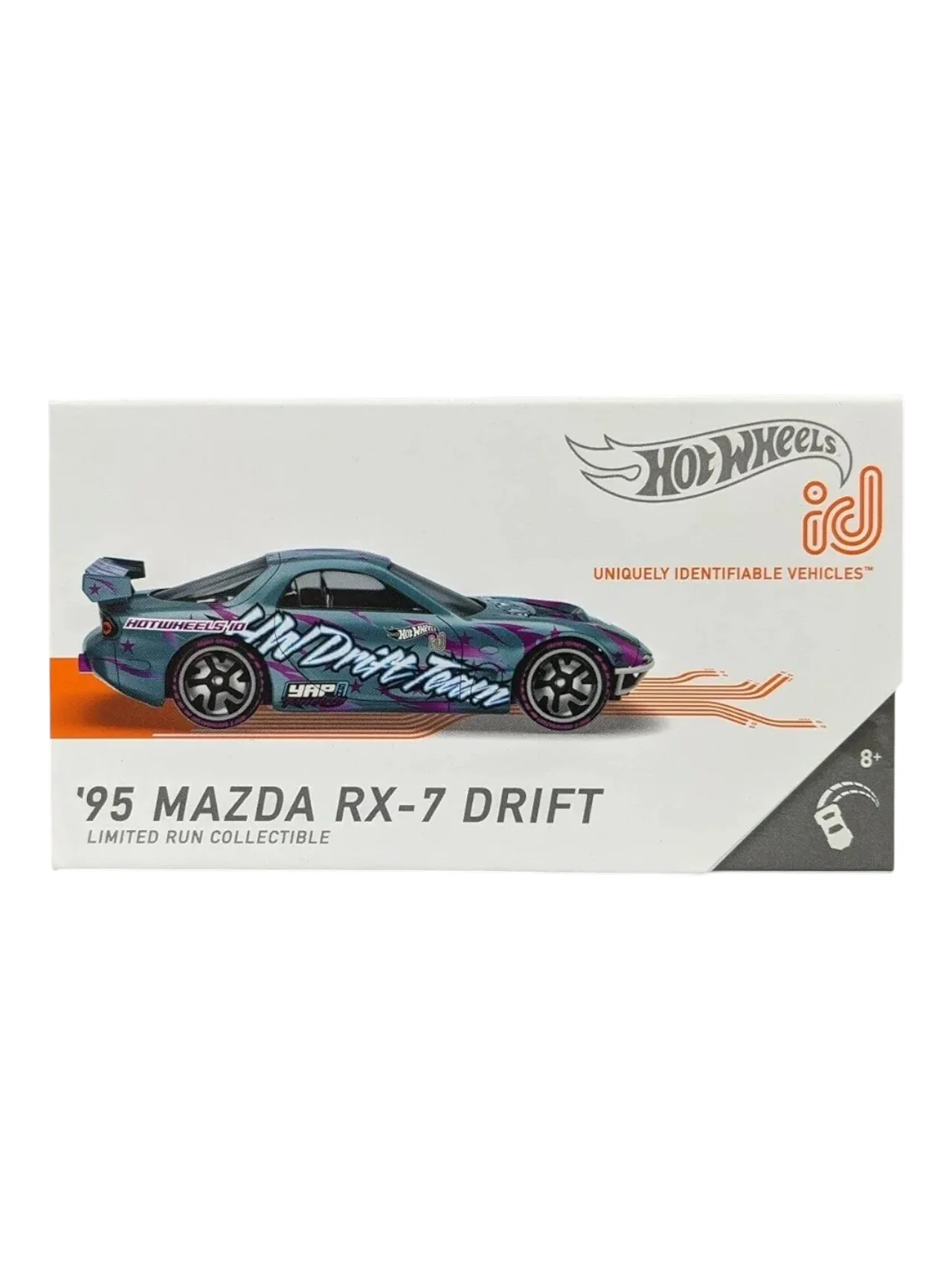 Hotwheels id '95 mazda rx-7 drift 1:64 Scale