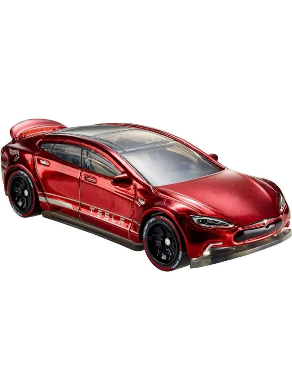 Hotwheels ID Tesla Model S car mint condition - Image 2