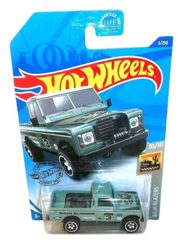 Hotwheels Land Rover series lll pickup Imported Mainline 1:64 Scale