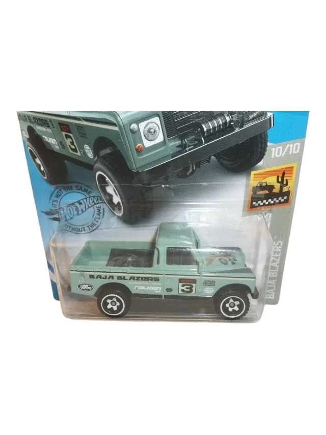 Hotwheels Land Rover series lll pickup Imported Mainline 1:64 Scale - Image 5