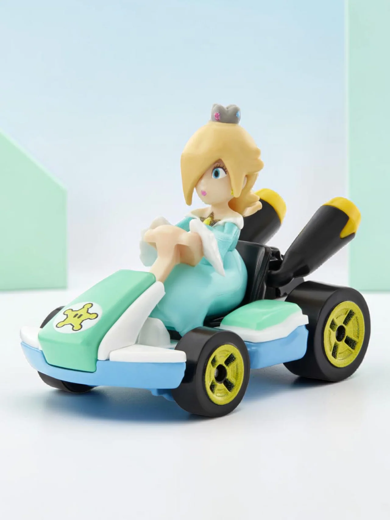 HotWheels Mainline Mariokart 4 Pack Diecast Princess peach rosalina Mario Luigi 1:64 Scale - Image 3