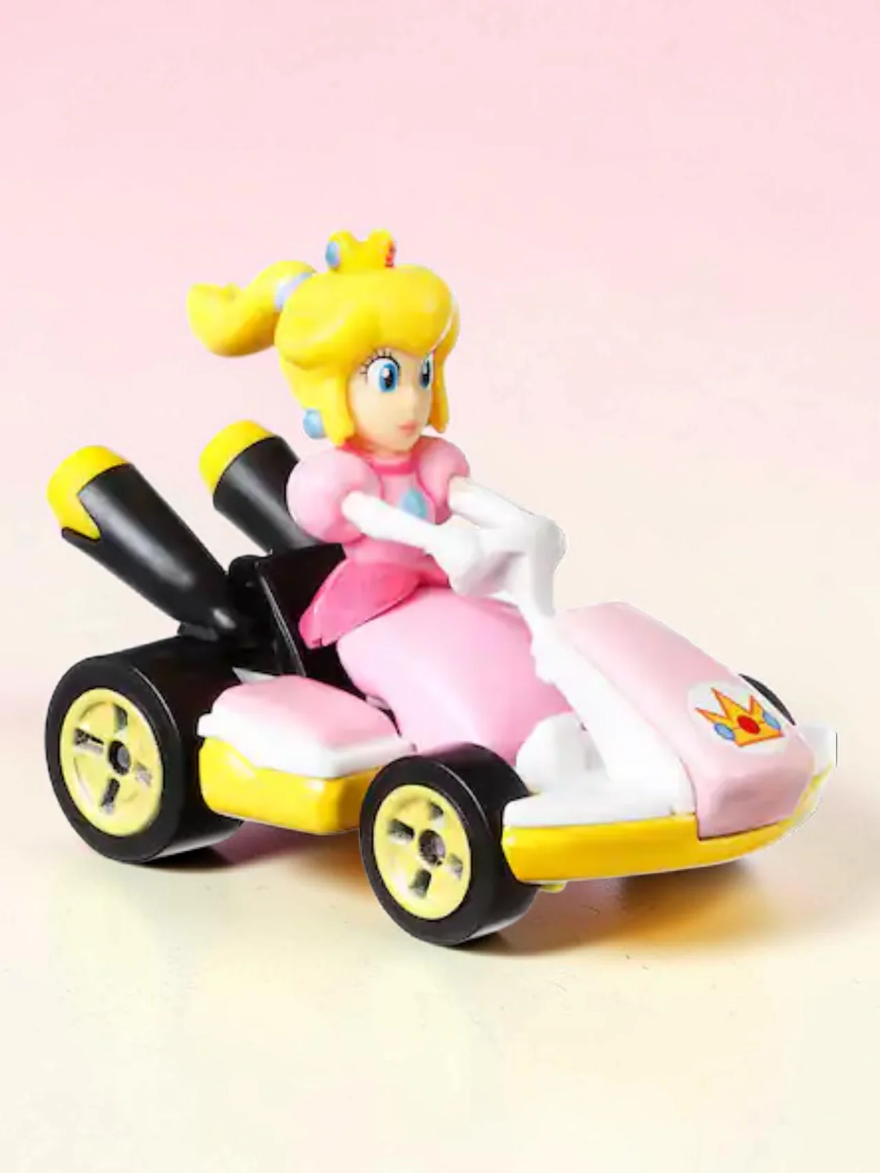 HotWheels Mainline Mariokart 4 Pack Diecast Princess peach rosalina Mario Luigi 1:64 Scale - Image 8