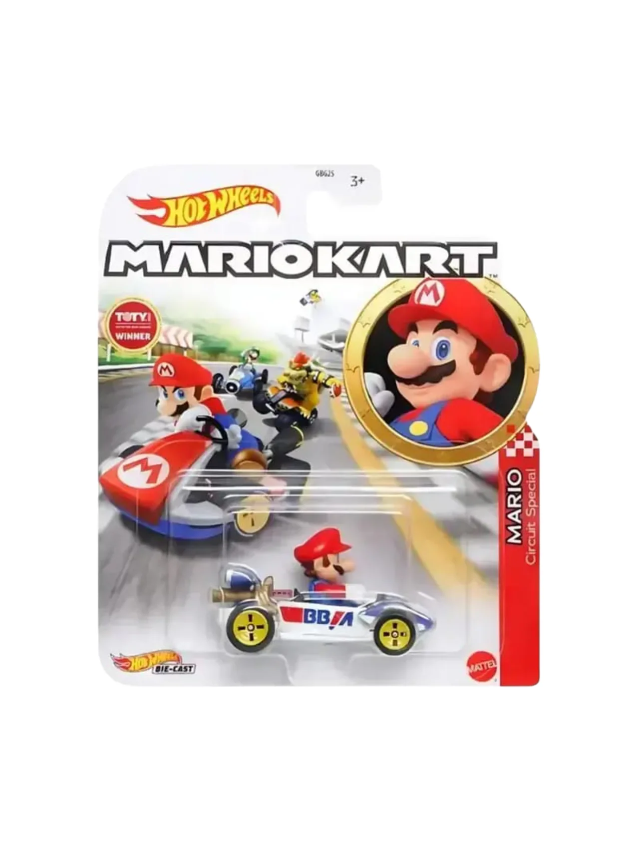 HotWheels Mariokart series Baby Mario B - Dashera / Intrepide Imported 1:64 Scale - Image 3