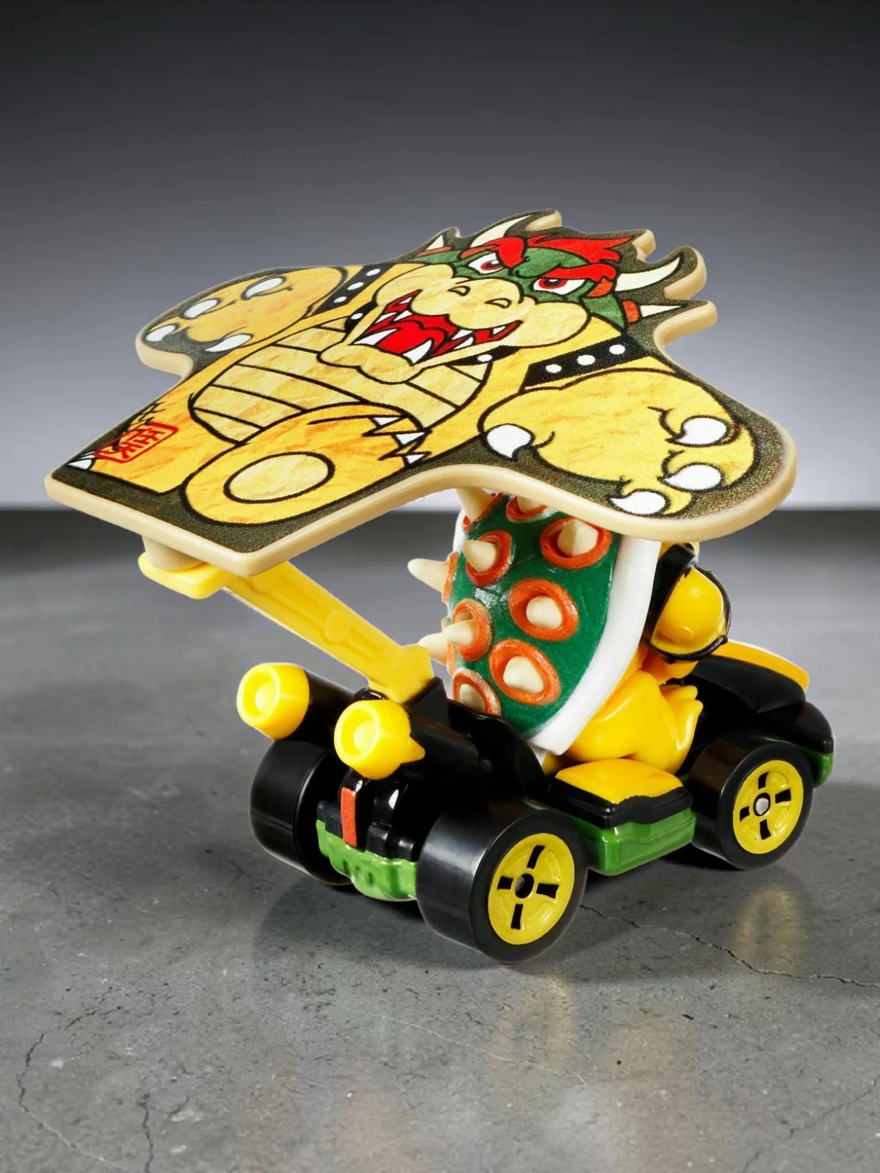 HotWheels Mariokart series Bowser Standard kart Imported 1:64 Scale - Image 3