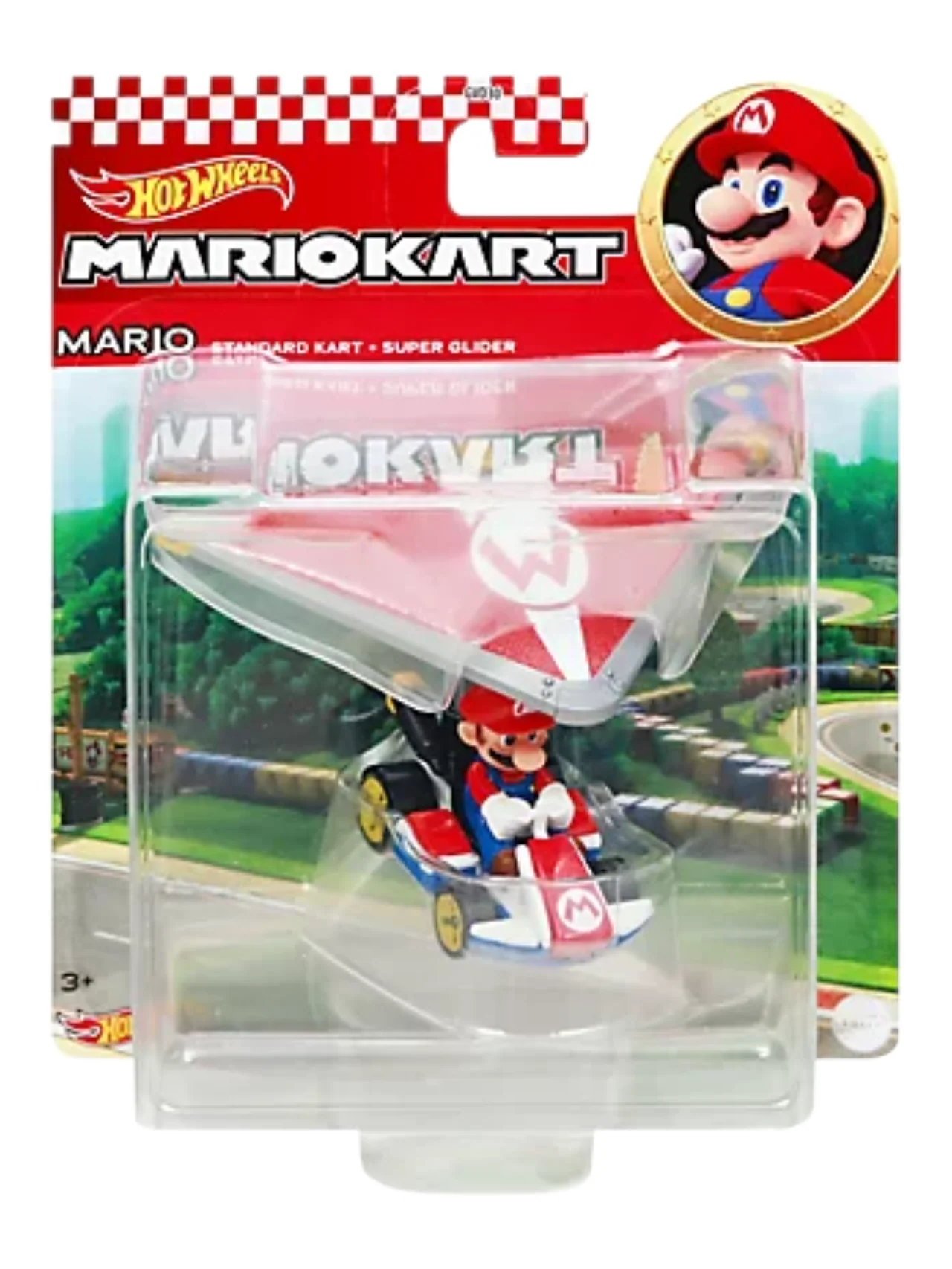 HotWheels Mariokart series Standard kart Super Glider Imported 1:64 Scale - Image 3