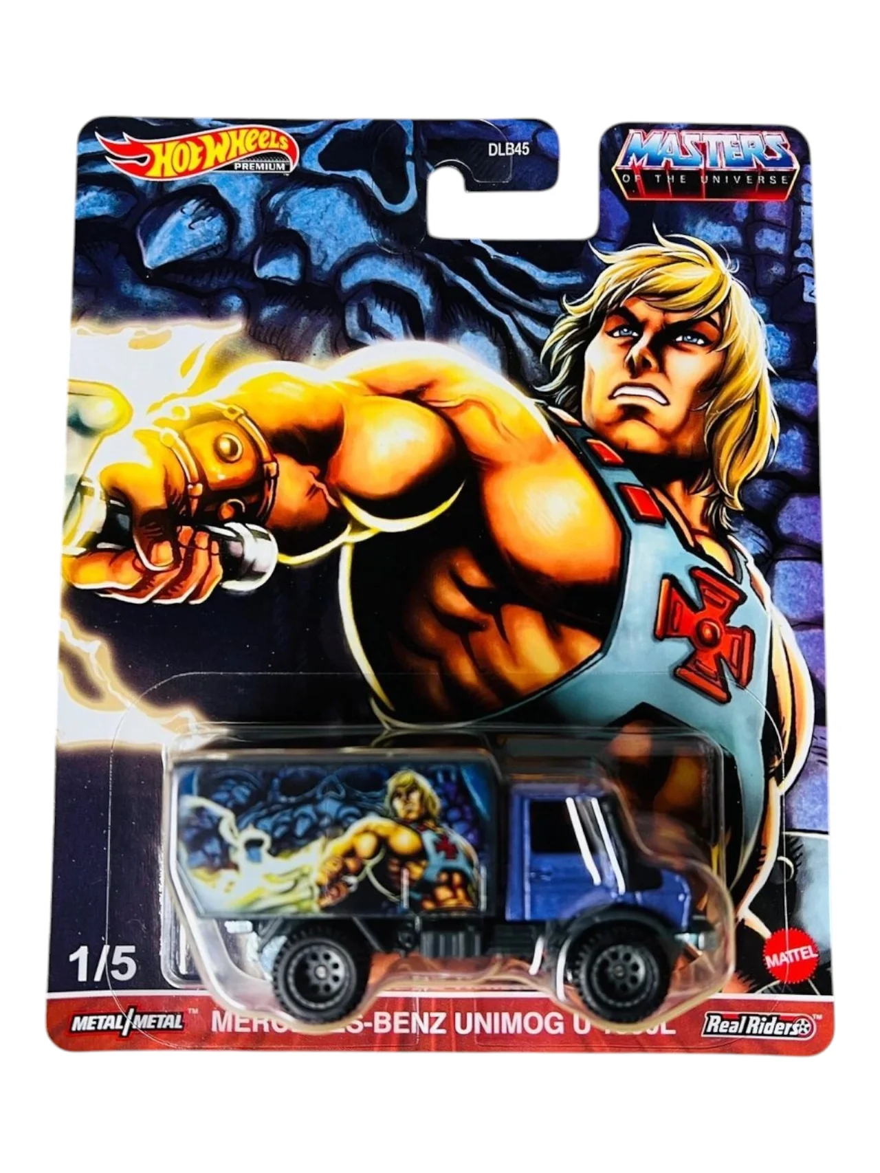Hotwheels master of the universe Mercedes Benz unimog u 1300l 1:64 Scale