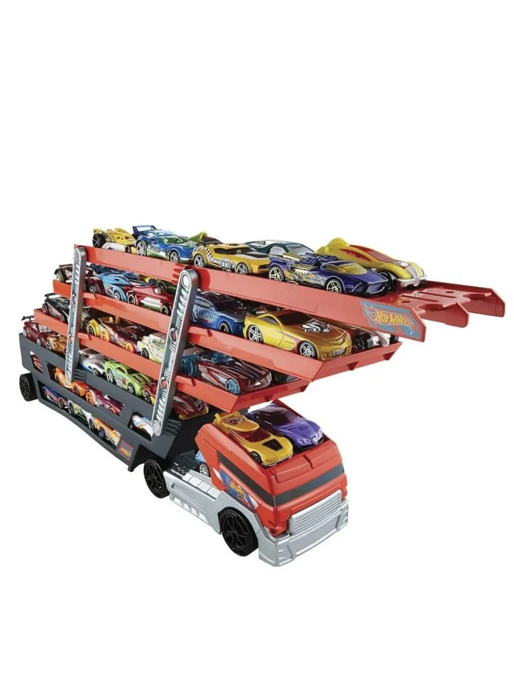 Hotwheels Mega Hauler Truck can hold upto 50 car - Image 4