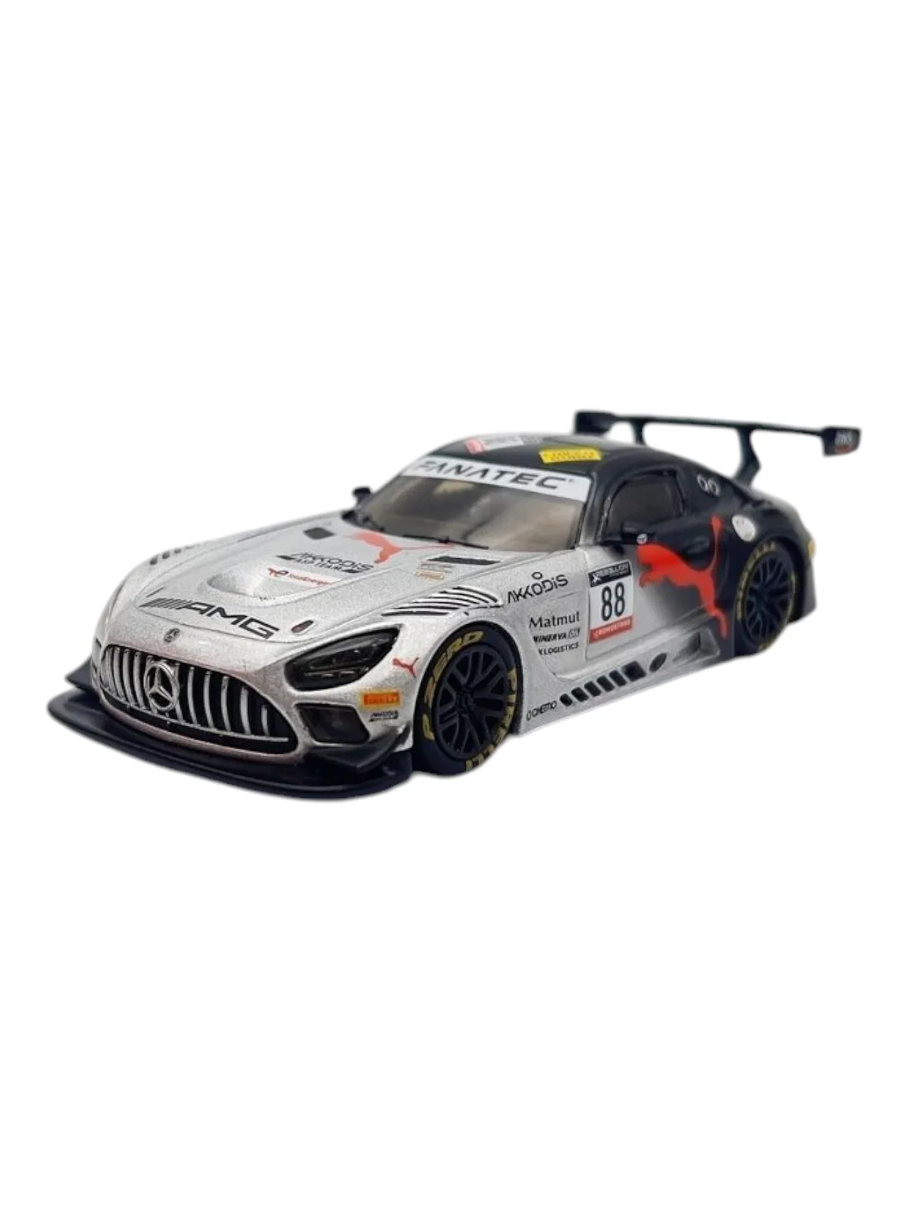 HotWheels Mercedes-AMG GT3 Imported Premium 1:43 Scale (With protector) - Image 2
