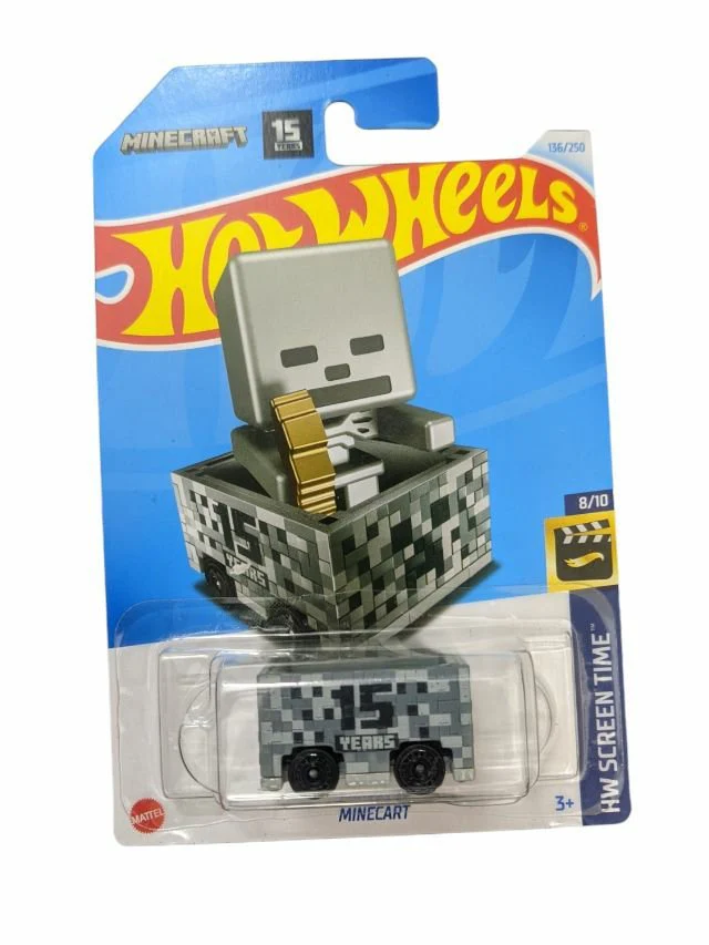 Hotwheels Minecart Imported Mainline 1:64 Scale HTB38-N7C5