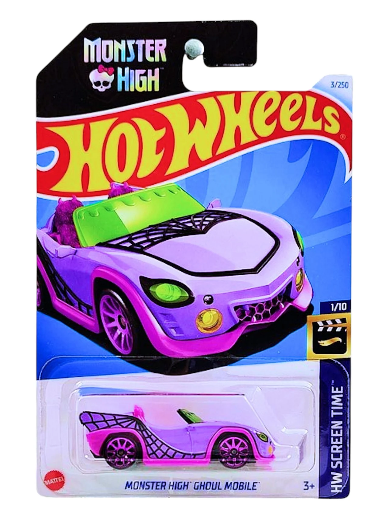 HotWheels Monster high Ghoul Mobile Imported Mainline 1:64 Scale