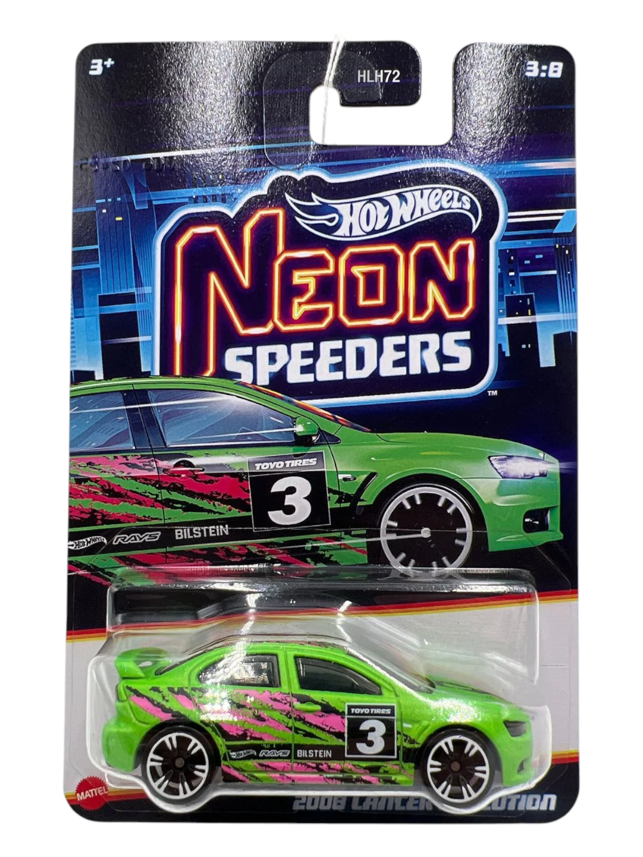 HotWheels Neon Speeders Set of 10 1:64 Scale - Image 6