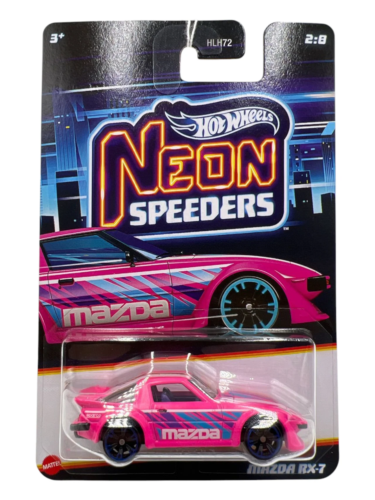 HotWheels Neon Speeders Set of 10 1:64 Scale - Image 9