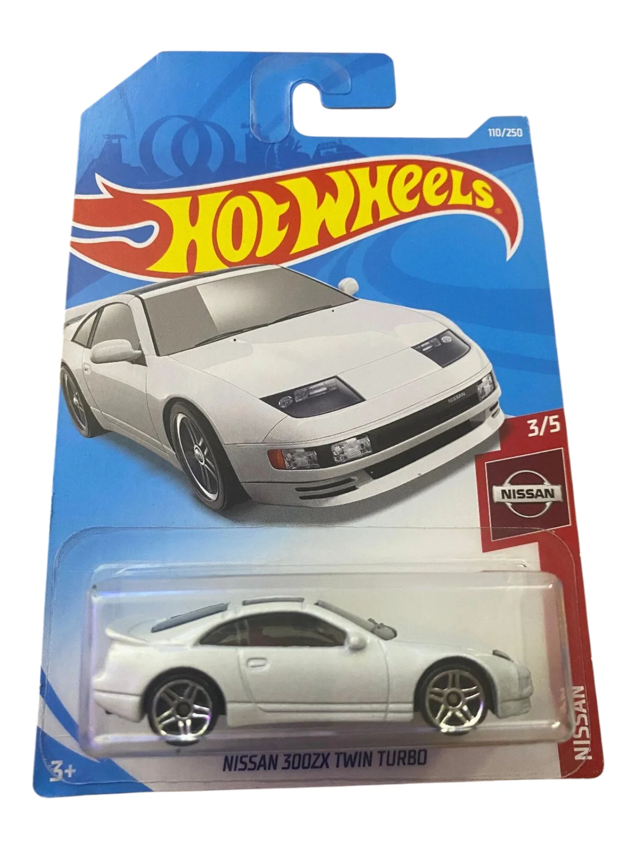 HotWheels Nissan 300ZX Twin Turbo Imported Mainline 1:64 Scale FYB73-D7C3