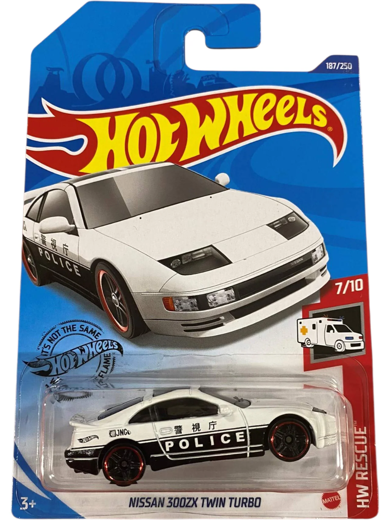 Hotwheels Nissan 300ZX Twin Turbo Imported Mainline 1:64 Scale GHC64-D7C6