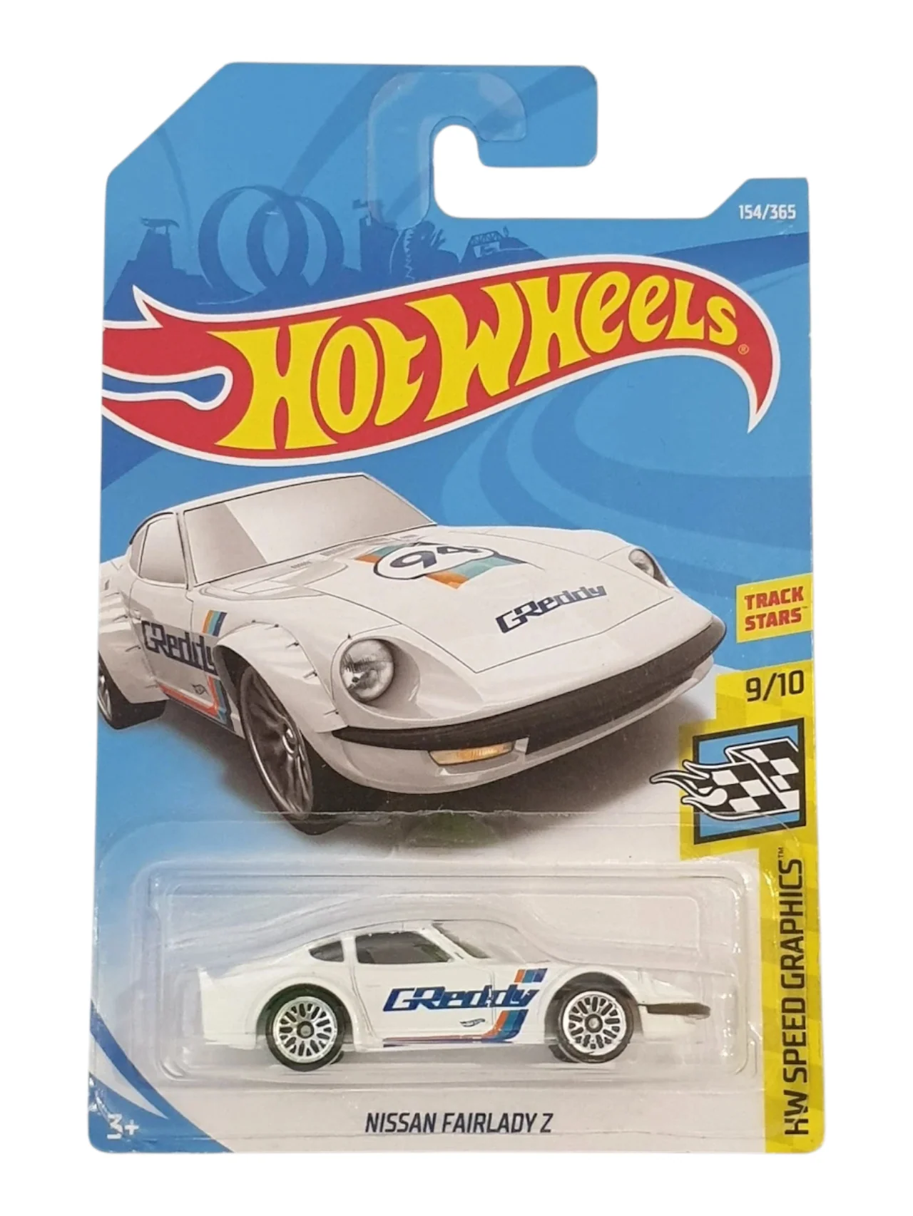 HotWheels nissan Fairlady z Imported Mainline 1:64 Scale FJW49-D7C3