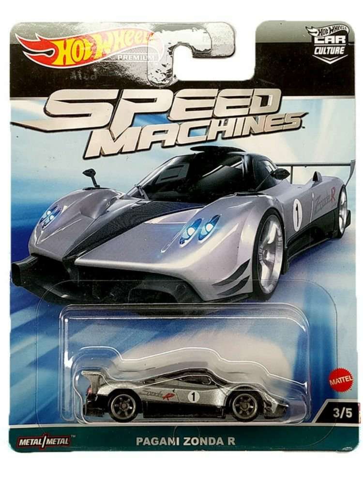 HotWheels Speed Machines Pagani Zonda R imported premium 1:64 Scale Premium - Image 2